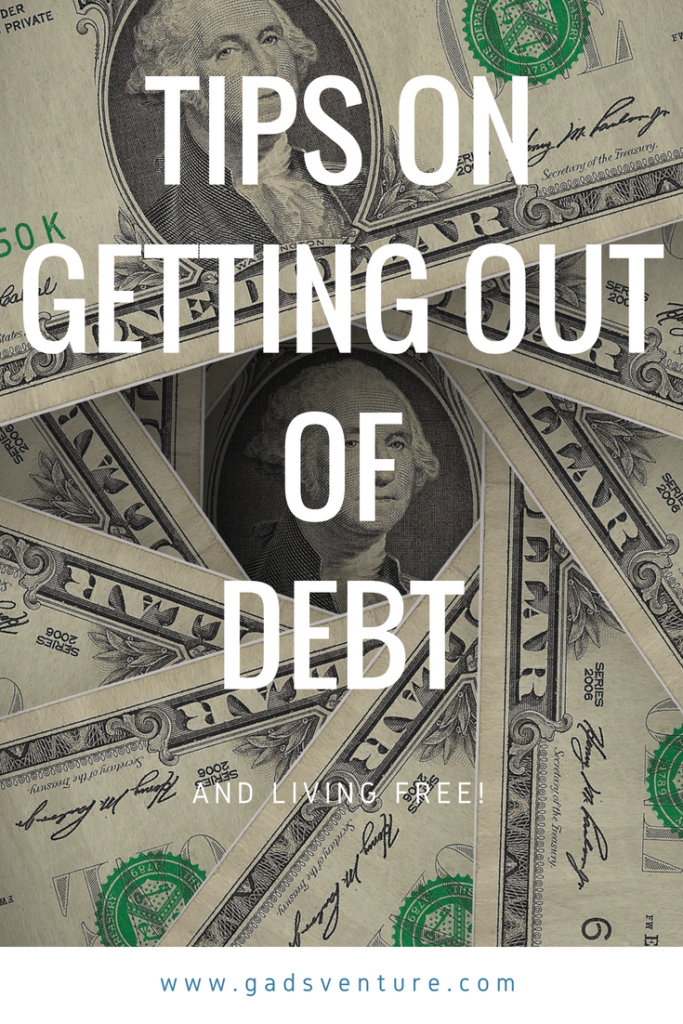 Tips on getting out of debt