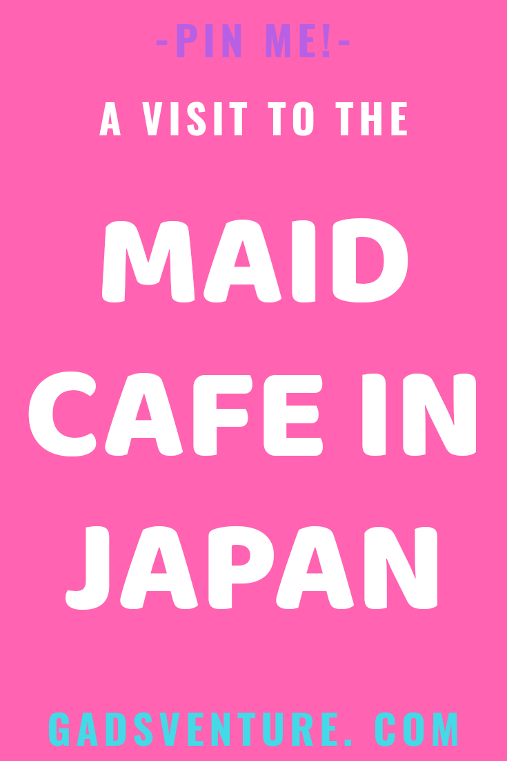 Maid cafe in Japan