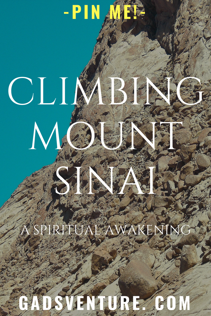 Climbing mount sinai