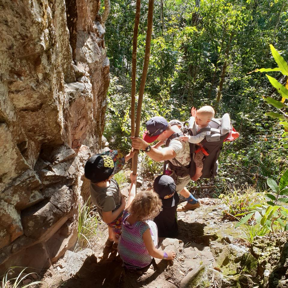 Hiking with the children