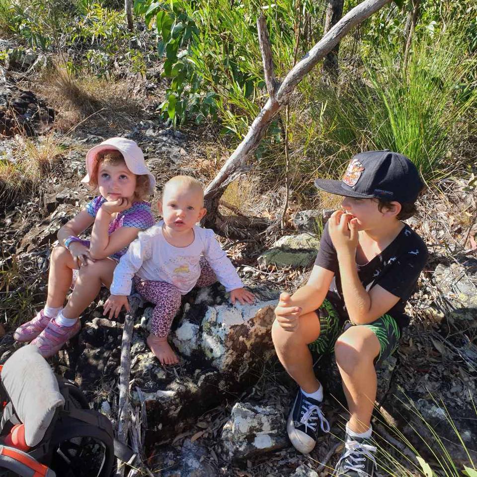 Hiking with the children