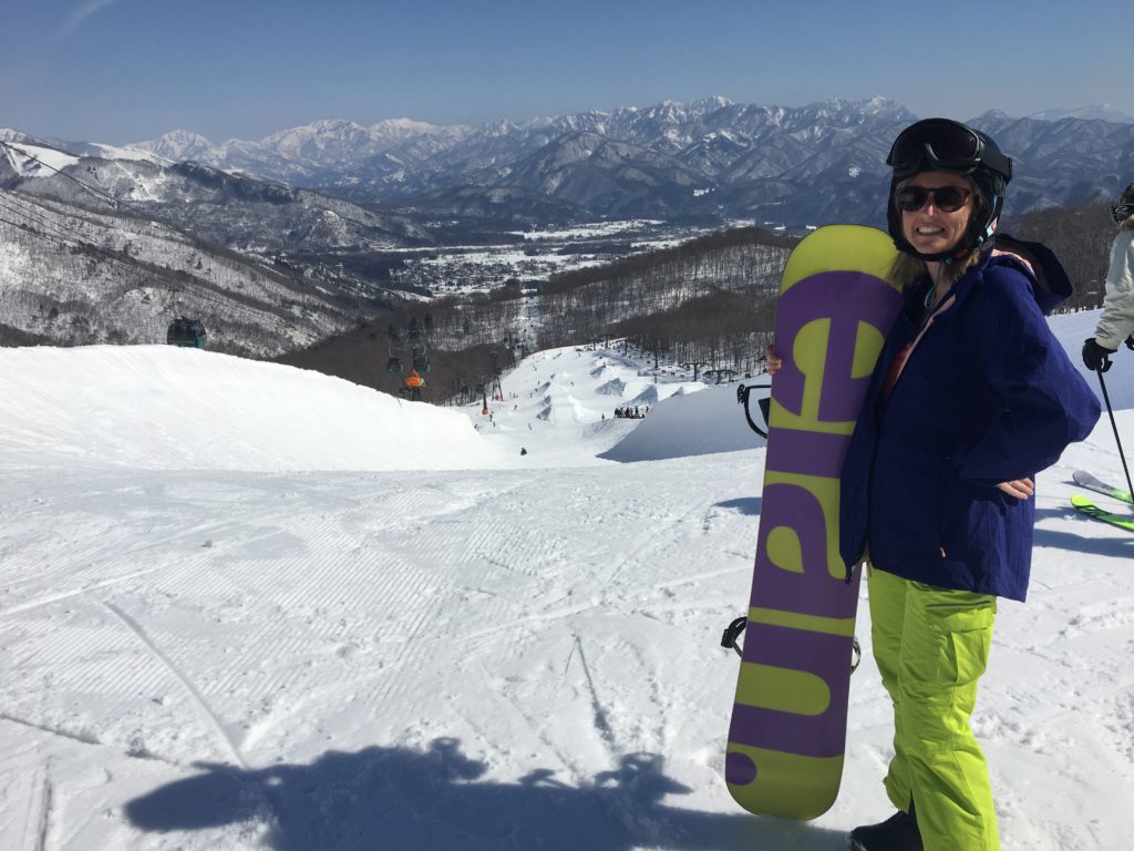 Off Piste in Hakuba  Japan powder skiing straight off the lifts