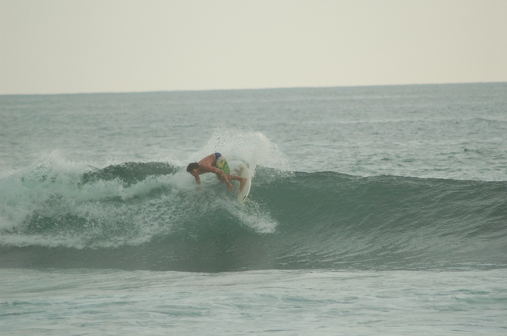 surfing in bali