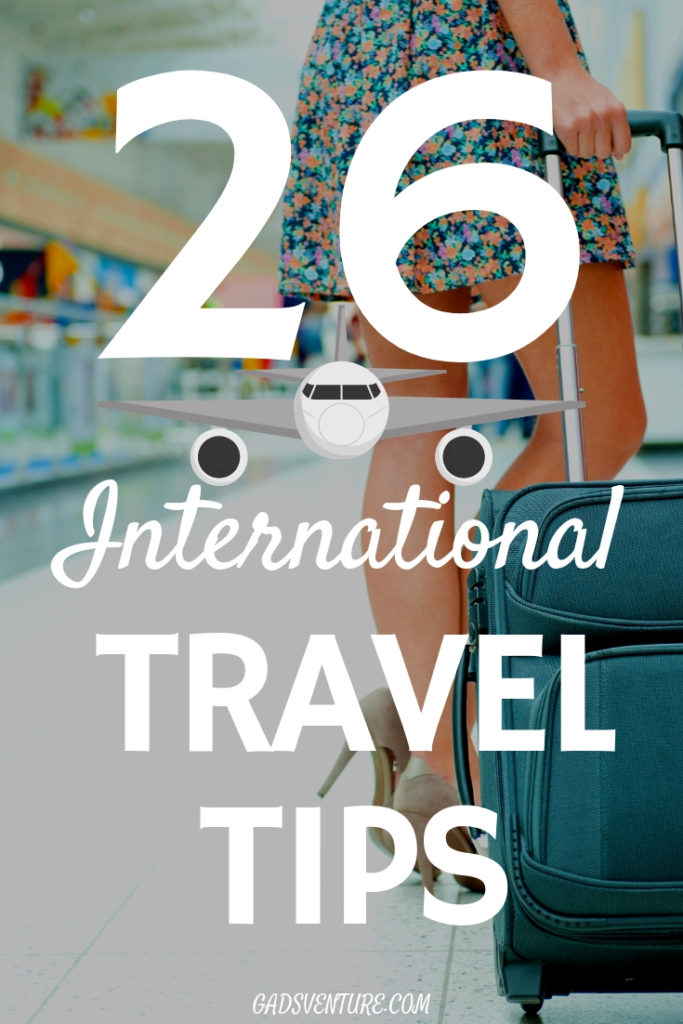 international travel tips and advice