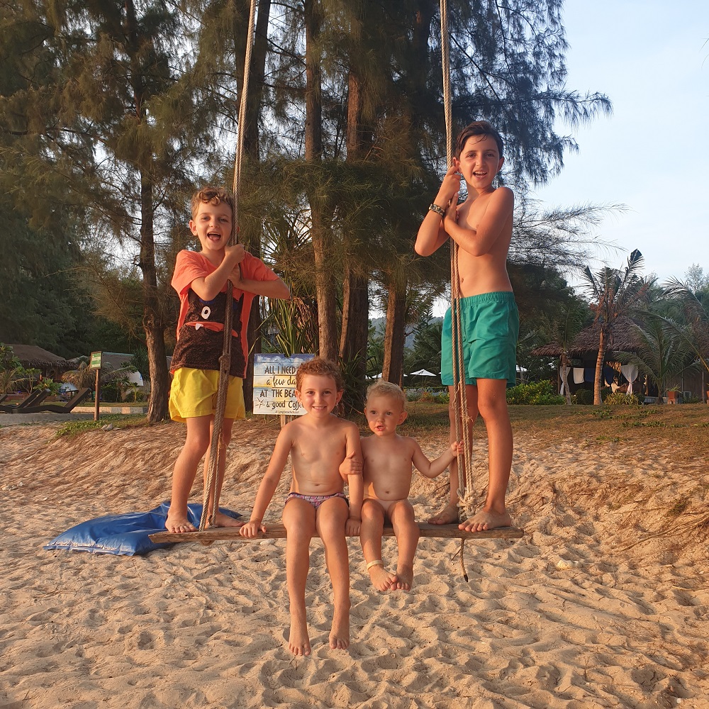 best beach on koh lanta
