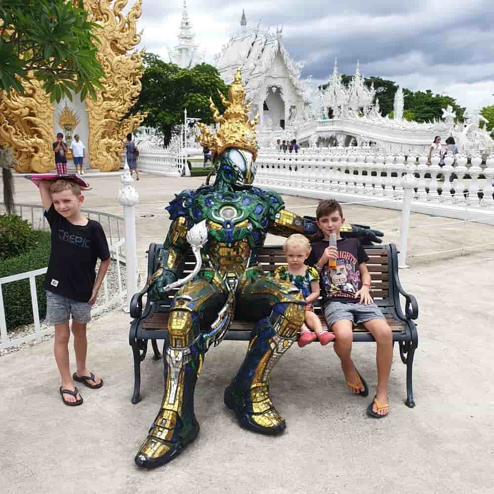 White temple Chiang Rai