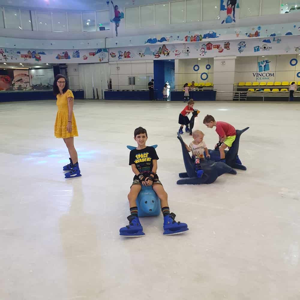 Ice Skating in Vietnam