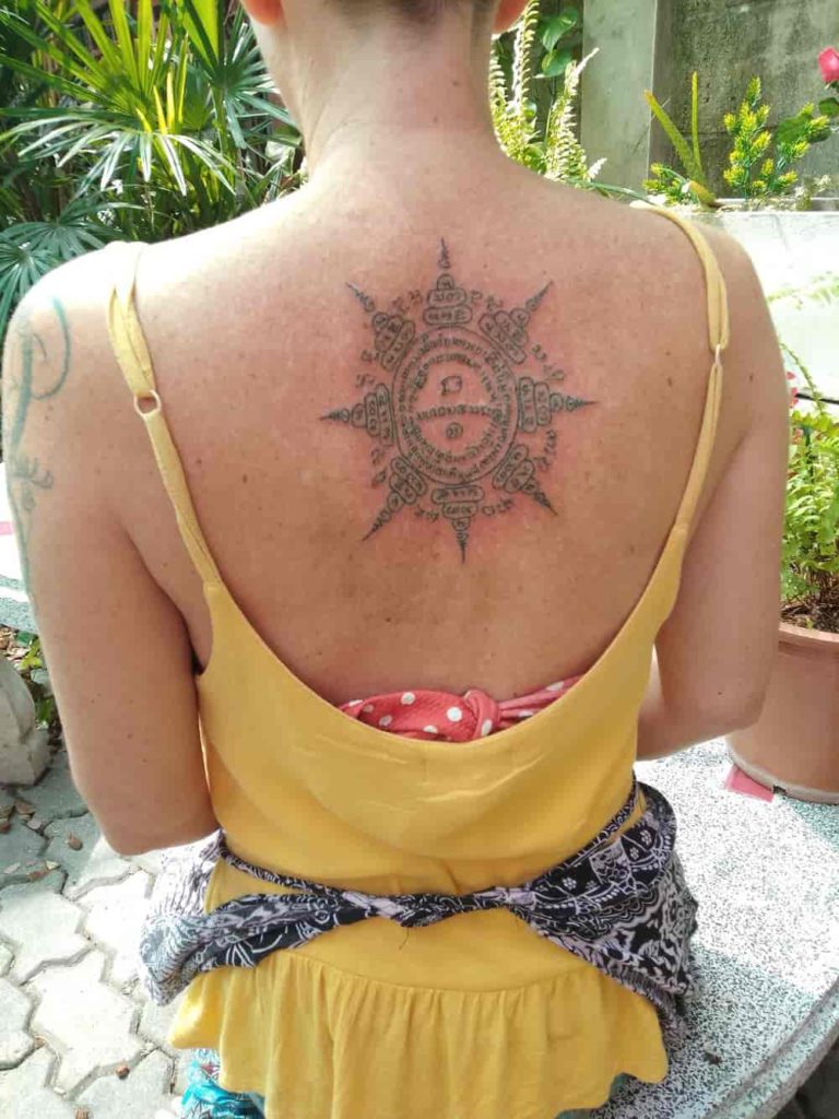 Sak Yant Tattoo in Thailand