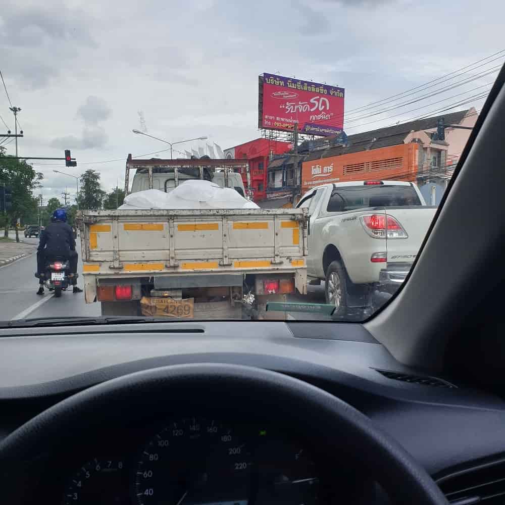 Driving in Thailand