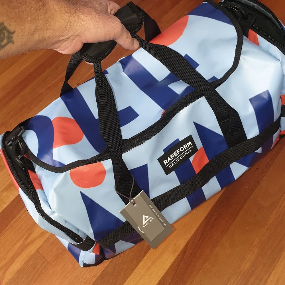 billboard duffle bags