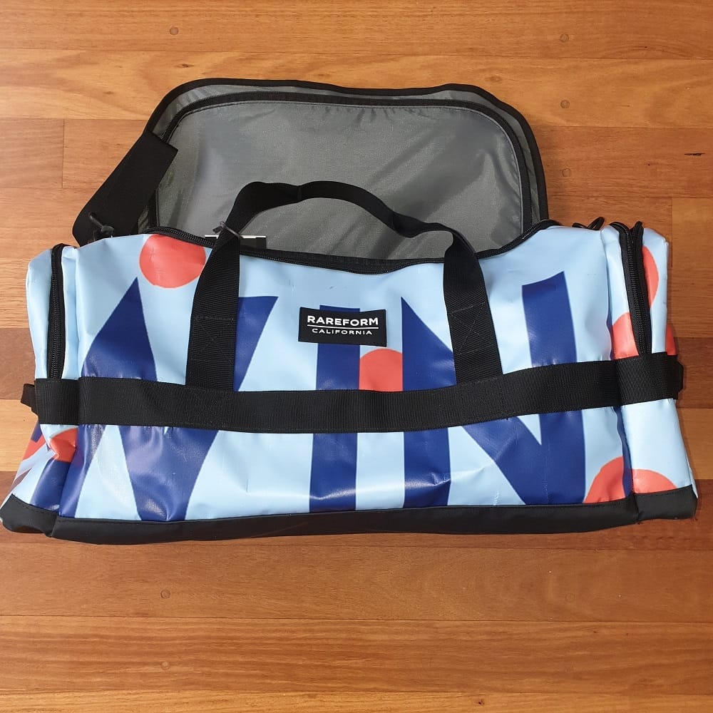 rareform weekender duffle