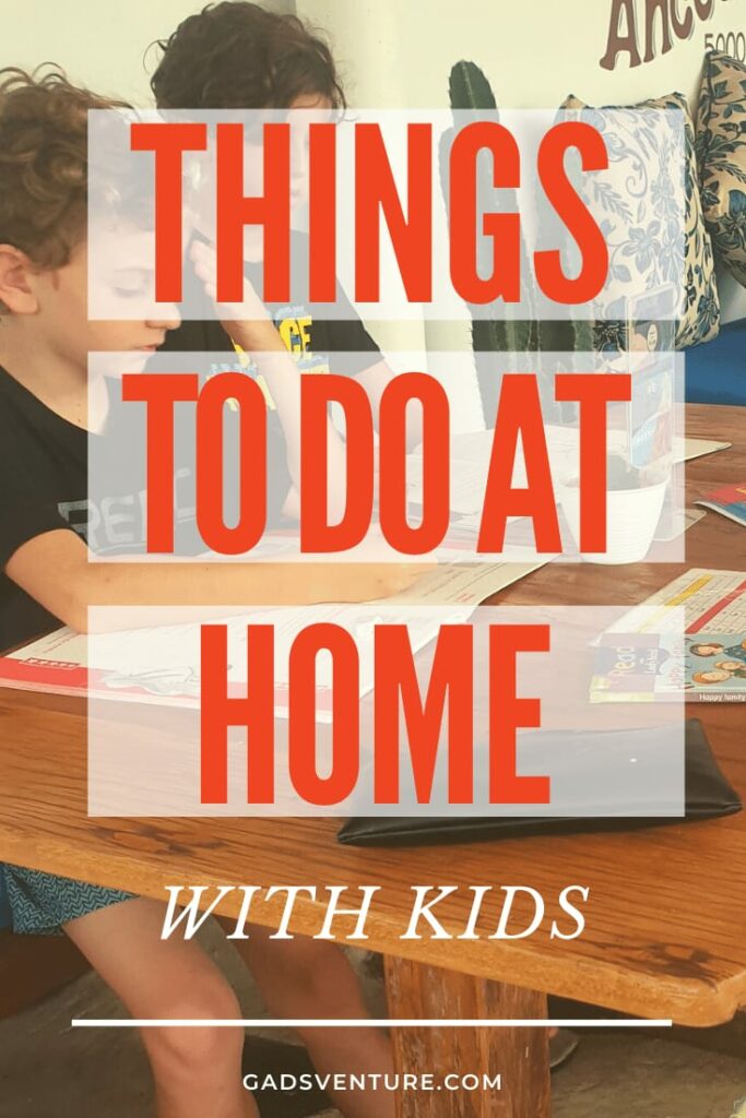 Things to do at home for kids